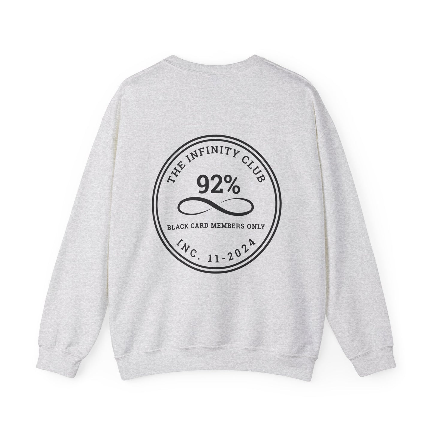 THE 92% COLLECTION LOGO CREWNECK
