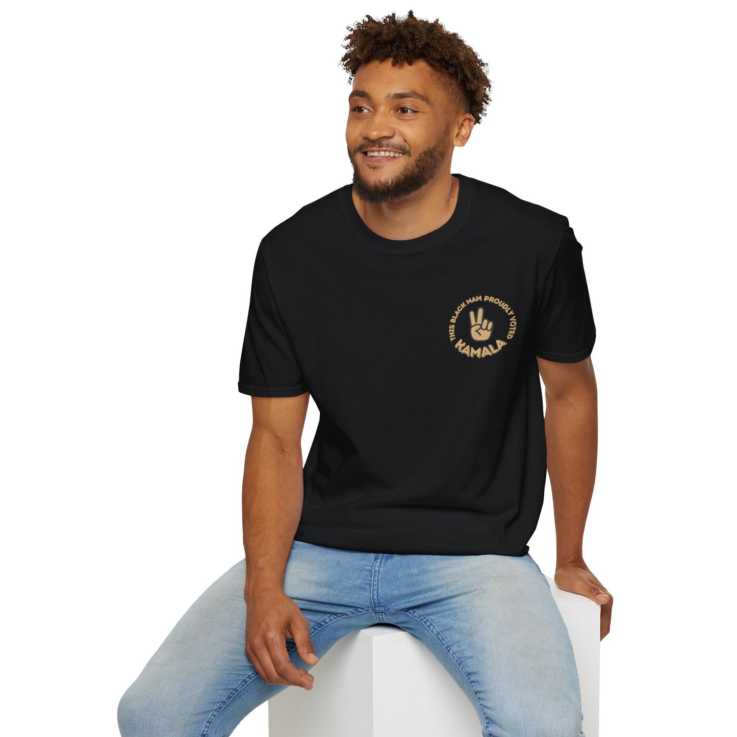 BLACK MEN FOR KAMALA T-SHIRT